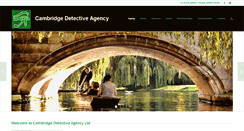 Desktop Screenshot of cambridgedetectives.com